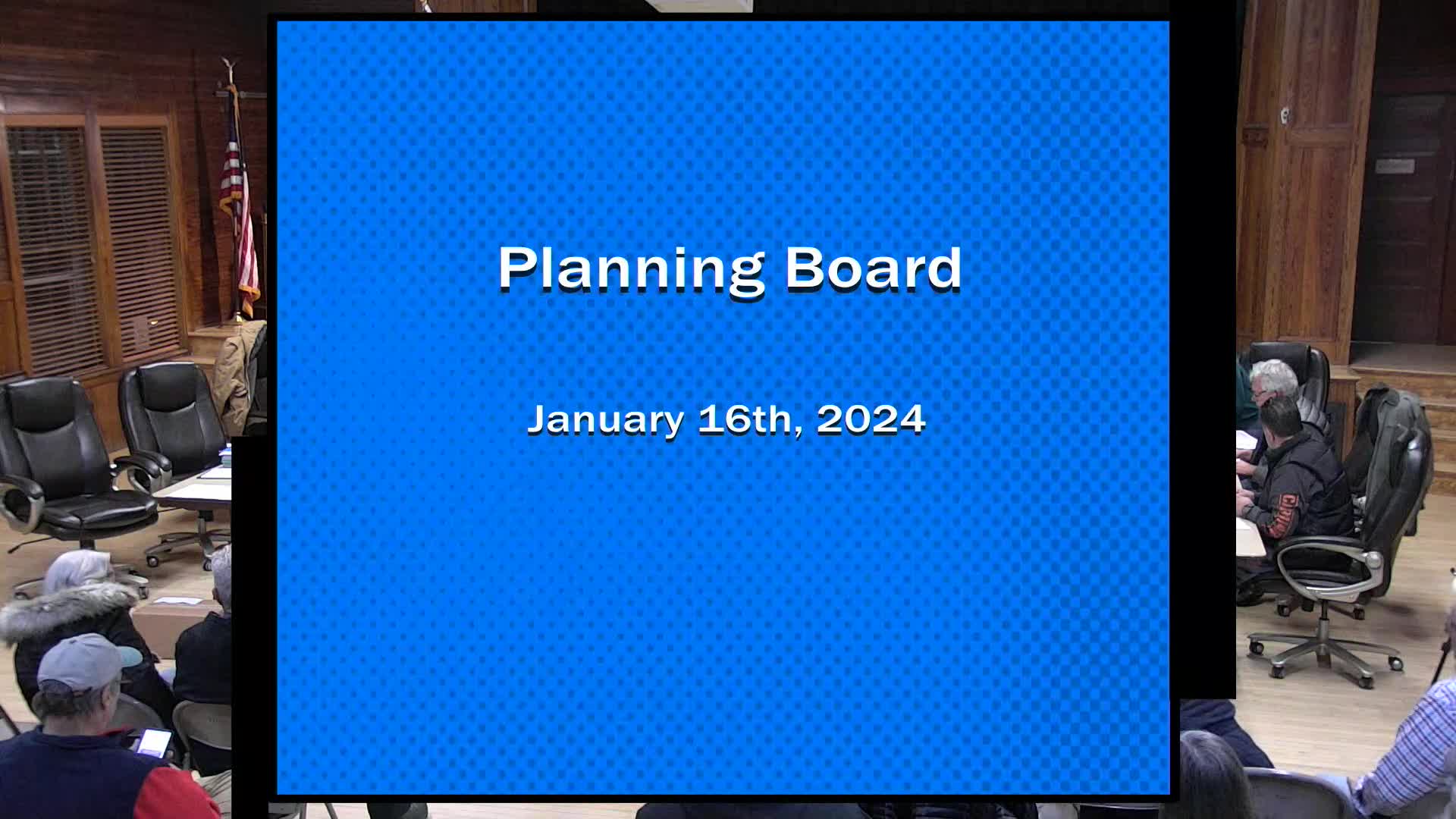 Planning Board 1162024